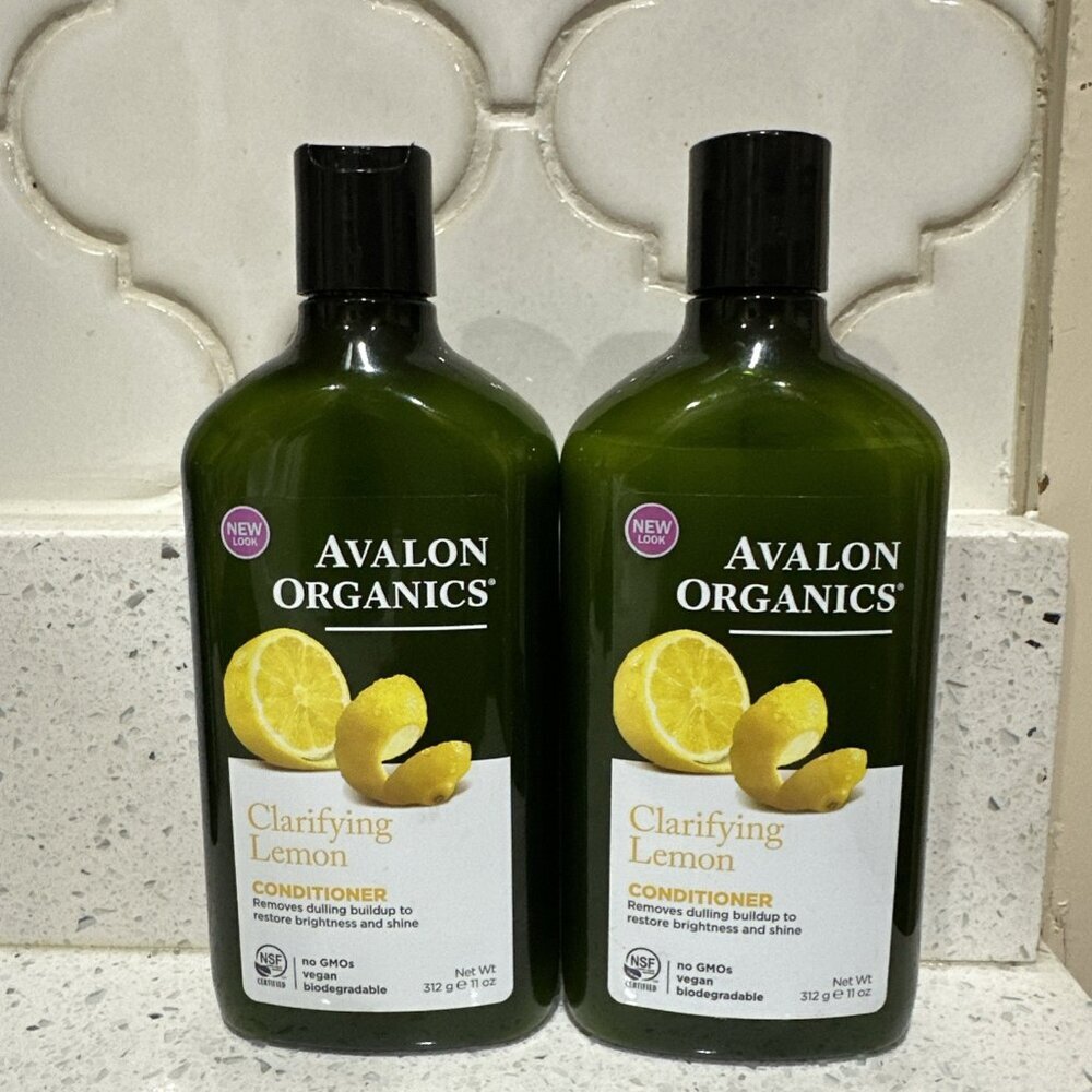 Avalon Organics Clarifying Conditioner Lemon 11oz Ea. 2 Pk.
